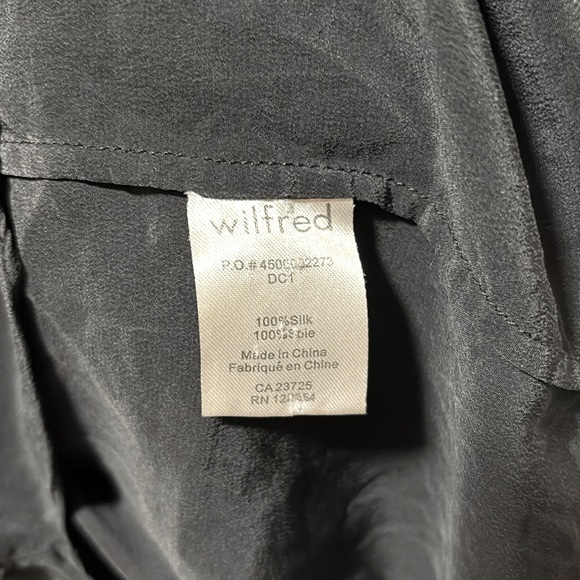Wilfred Silk Racerback Tank Top - Picture 3 of 3